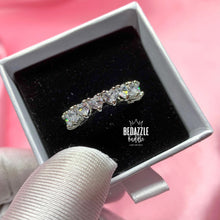 Load image into Gallery viewer, All Love Heart Cut Eternity Band - Bedazzle Baddie
