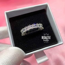 Load image into Gallery viewer, Celine Princess Cut Eternity Band - Bedazzle Baddie
