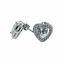 Load image into Gallery viewer, Cross My Heart Studs - Bedazzle Baddie

