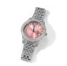 Load image into Gallery viewer, Icy Girl Watch - Pink/Silver - Bedazzle Baddie
