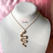 Load image into Gallery viewer, King Cobra Necklace - Bedazzle Baddie
