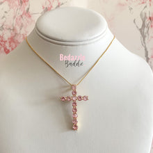 Load image into Gallery viewer, Princess Cross Necklace - Bedazzle Baddie
